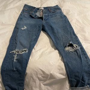 Agolde distressed jeans size 29